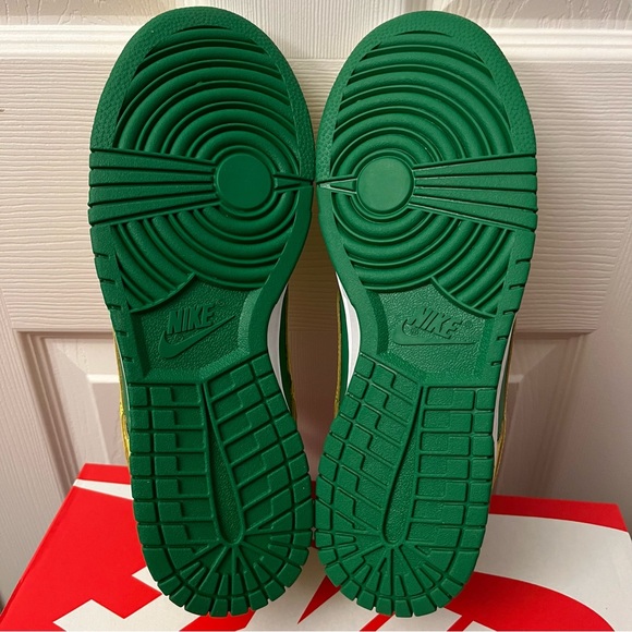 Nike Dunk Low Retro Reverse Brazil Men’s Shoes Size 8.5 DV0833-300 - Picture 8 of 9